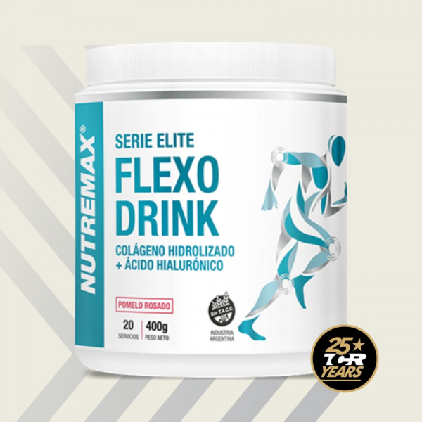 Colagéno Hidrolizado Flexo Drink Nutremax® - 400 g - Pomelo Rosado